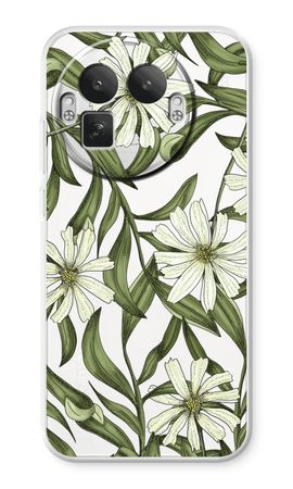 White flower pattern