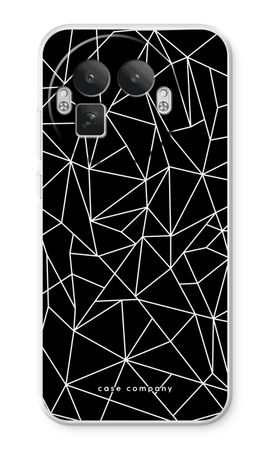 Geometric lines white
