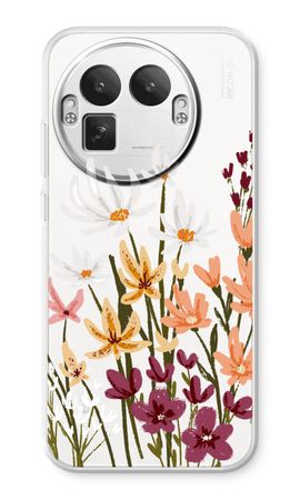 Painted wildflowers