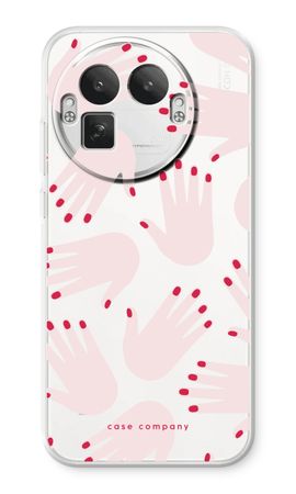 Hands pink