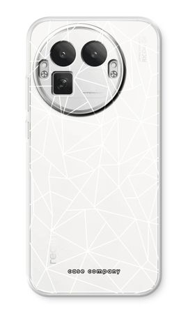 Geometric lines white