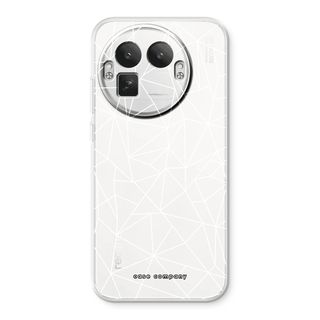 Geometric lines white