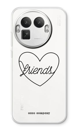 Friends heart black