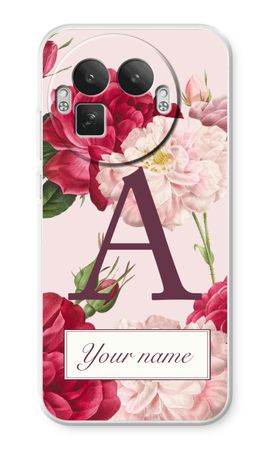 Vårblommor rosa rosor