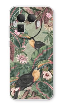 Tropical jungle toucan