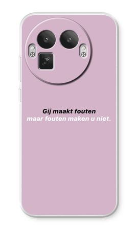 Fouten maken u niet