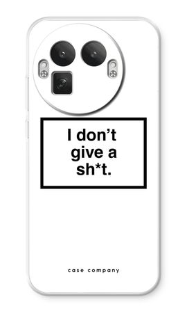 Don't give a shit