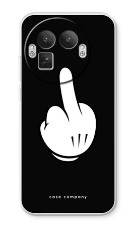Middle finger black
