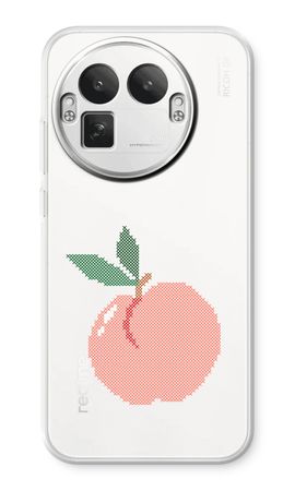 Stitched Peach