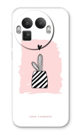 Black and white cactus