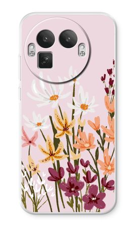 Painted wildflowers