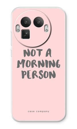 Morning person