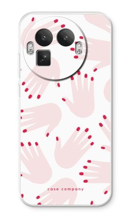 Hands pink
