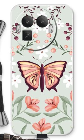 Butterfly in a floral world