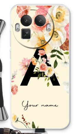 Flirty Flowers Monogram