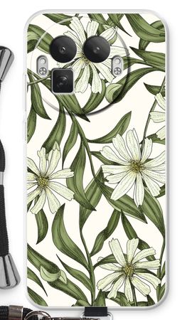 White flower pattern