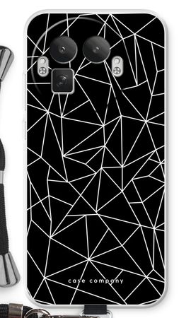 Geometric lines white