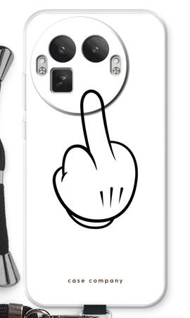 Middle finger white