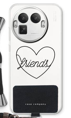 Friends heart black