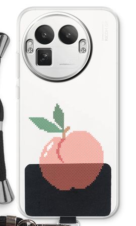 Stitched Peach