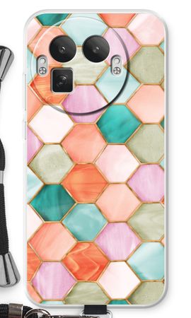Hexagons in stained glass