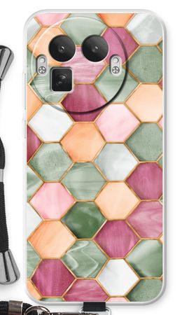 Hexagons in stained glass