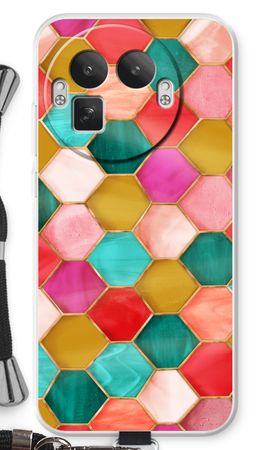 Hexagons in stained glass