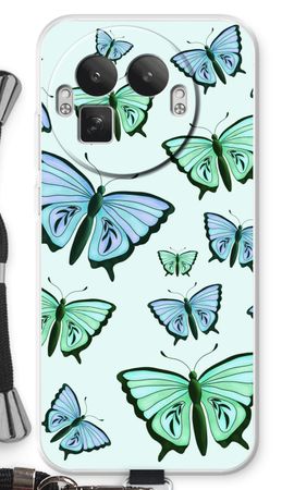 Blue & Green Butterflies