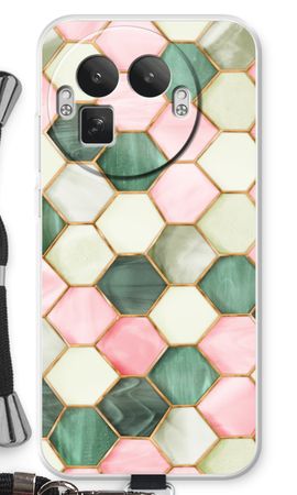 Hexagons in stained glass