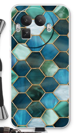 Hexagons in stained glass
