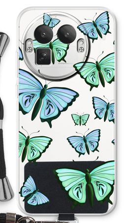 Blue & Green Butterflies