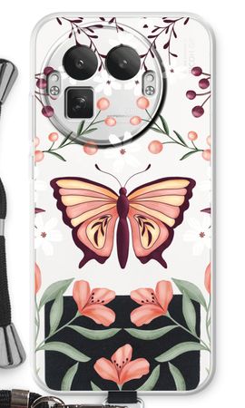 Butterfly in a floral world