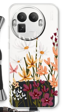 Painted wildflowers