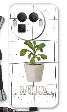 Houseplant on windowpane