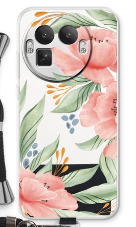 Fleurs roses douces