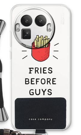 Fries before guys