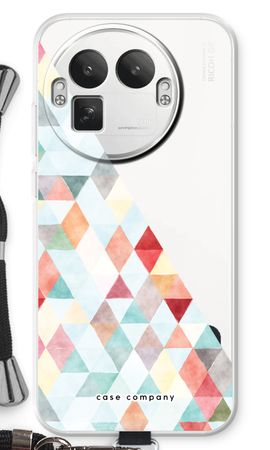 Coloured triangles pastel