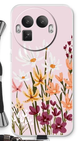 Painted wildflowers