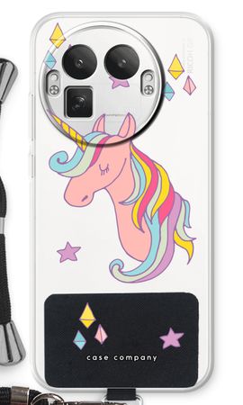 Rosafarbenes Einhorn
