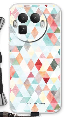Coloured triangles pastel