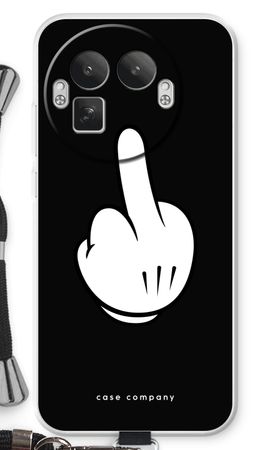Middle finger black