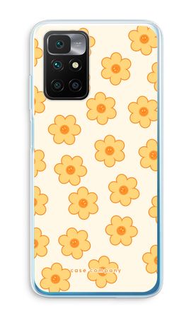 Gelbe Smiley-Blume