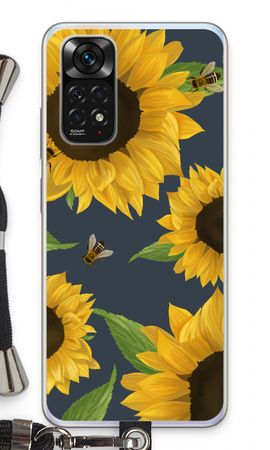 Sunflower and bees