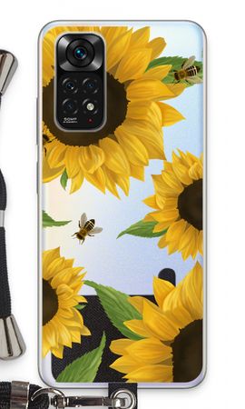 Sunflower and bees