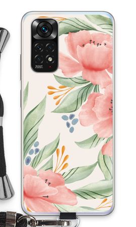 Zachtroze bloemen