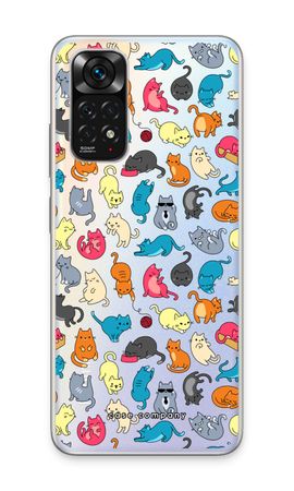 Colourful cats