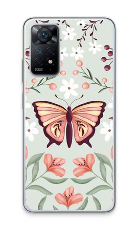 Butterfly in a floral world