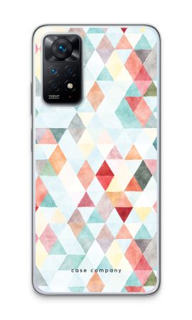 Coloured triangles pastel