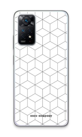 Cubes black and white