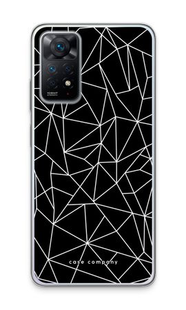 Geometric lines white